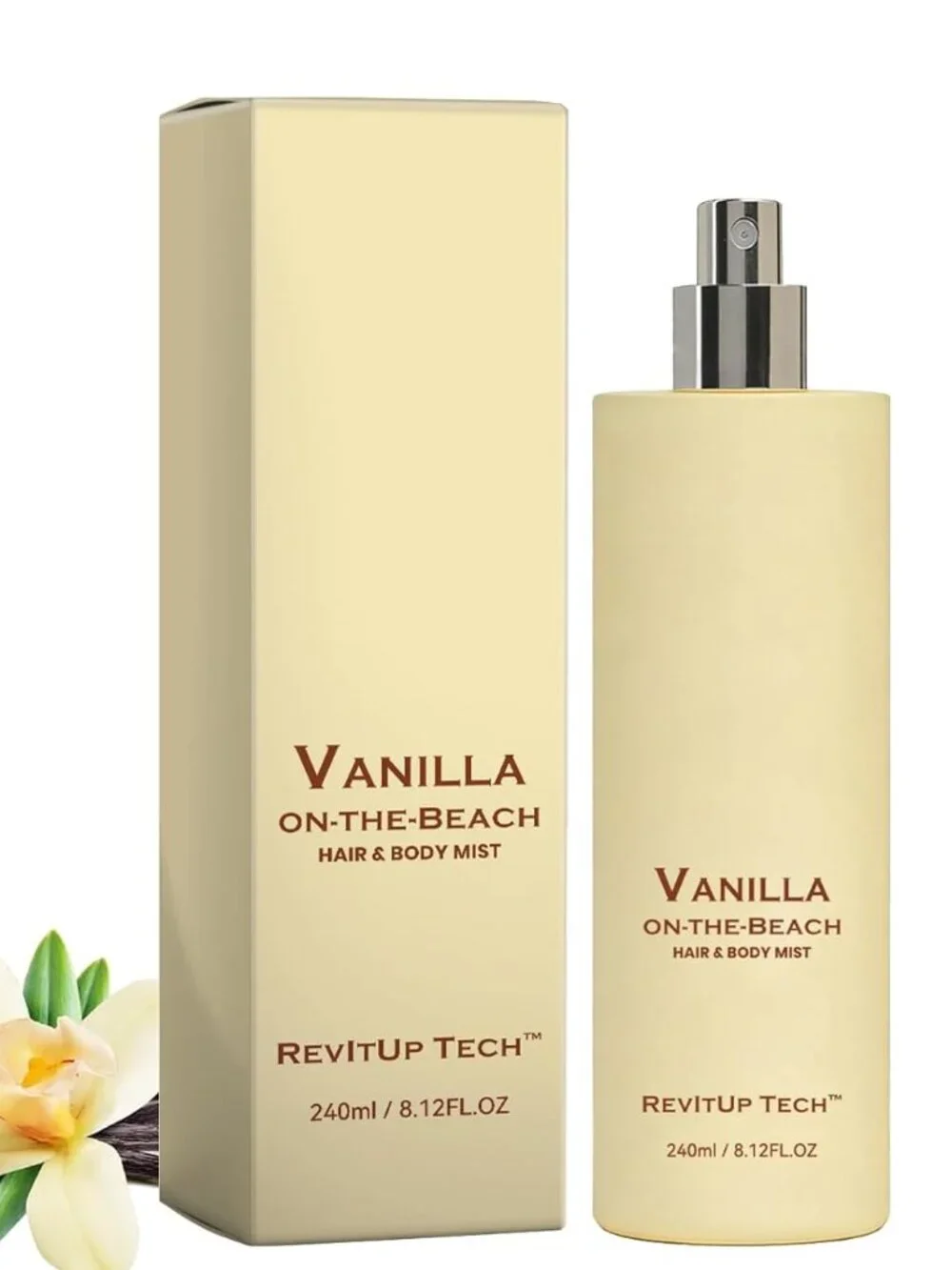 Vanilla On The Beach Hair & Body Mist - Alcohol Free